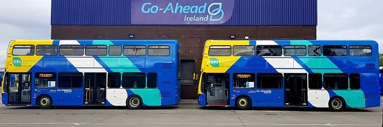 buses in the depot